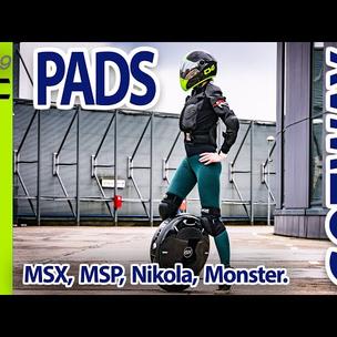 GW EUC Special custom made soft leather pads.